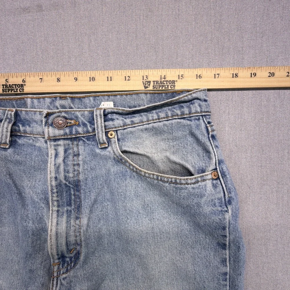 VTG 90s Levi's 505 Blue Straight Jeans Mens 34x30 (Fits 32x27) Made in USA